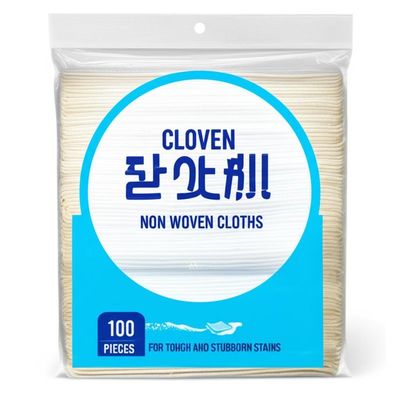 Cleaning Non Woven Cloths 100 Pieces Per Pack for Tough and Stubborn Stains