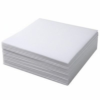 White Non Woven Cloths Durable and Long-lasting Cleaning 100 Pieces Per Pack